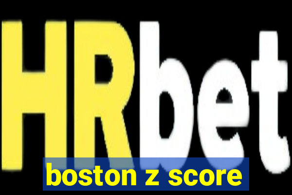 boston z score