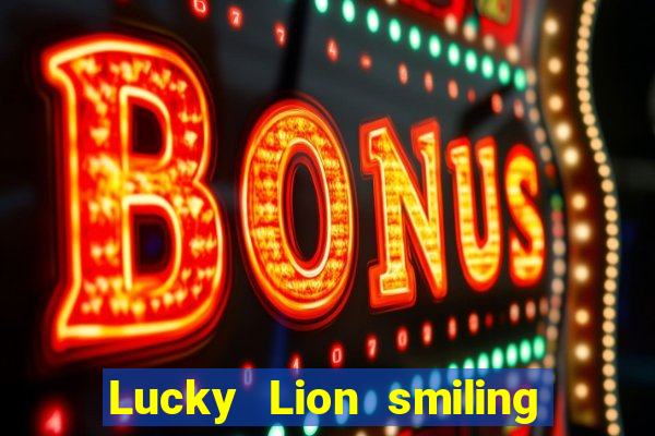 Lucky Lion smiling critters lion