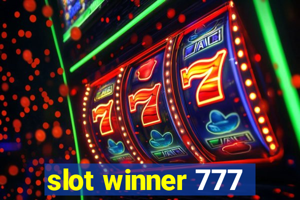 slot winner 777