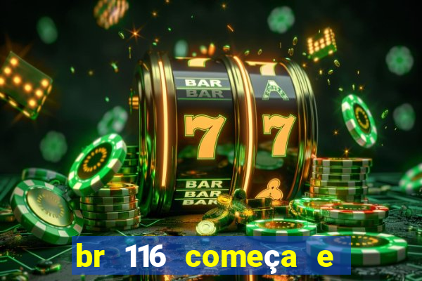 br 116 começa e termina onde