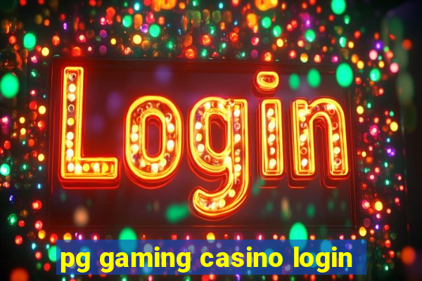 pg gaming casino login